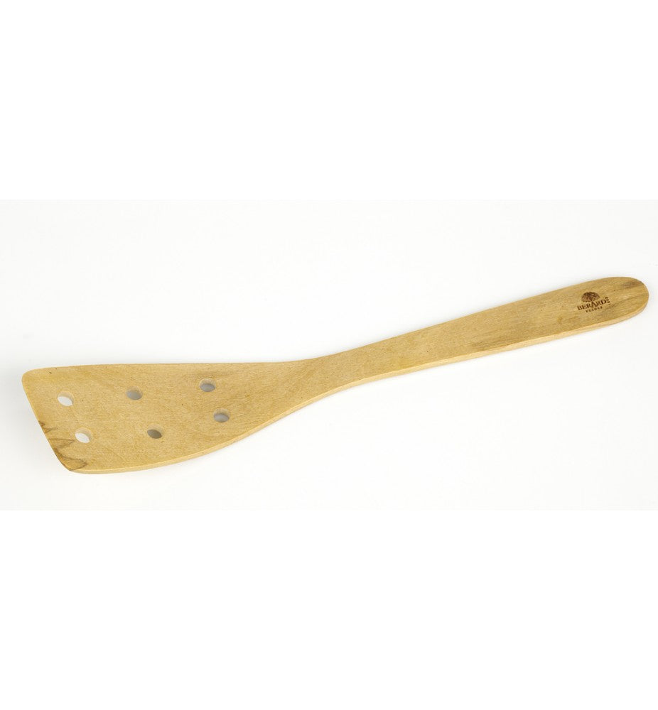 Bérard perforated turner, olive wood