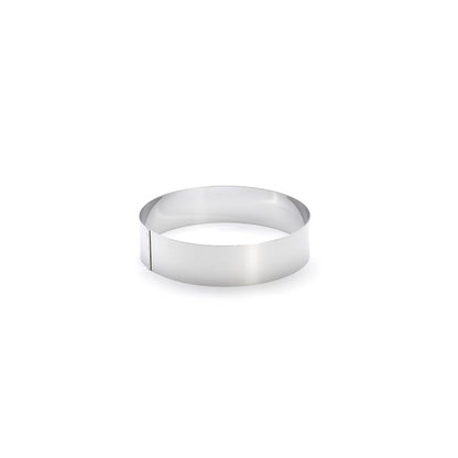 Pastry ring, stainless steel