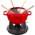 Staub Fondue set20 cm, punainen