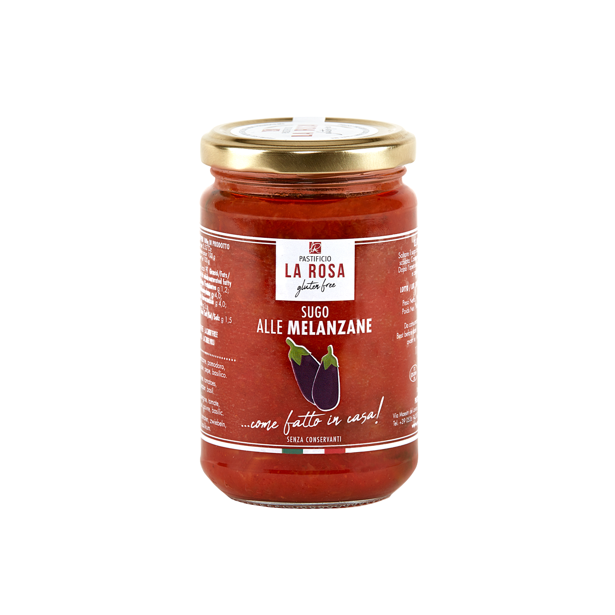 La Rosa Sugo alle melanzane