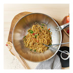 De Buyer Alchimy wok and sauteuse