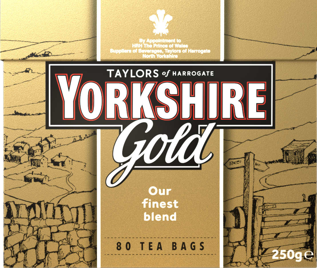 Yorkshire Gold 80 teepussia