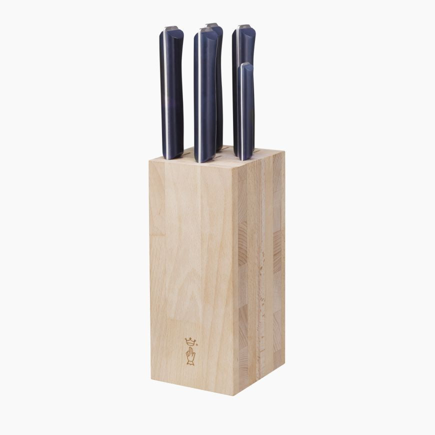 Opinel knife block for 5 knives