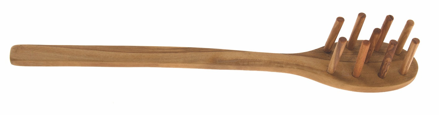 Rizes spaghetti spoon, olive wood