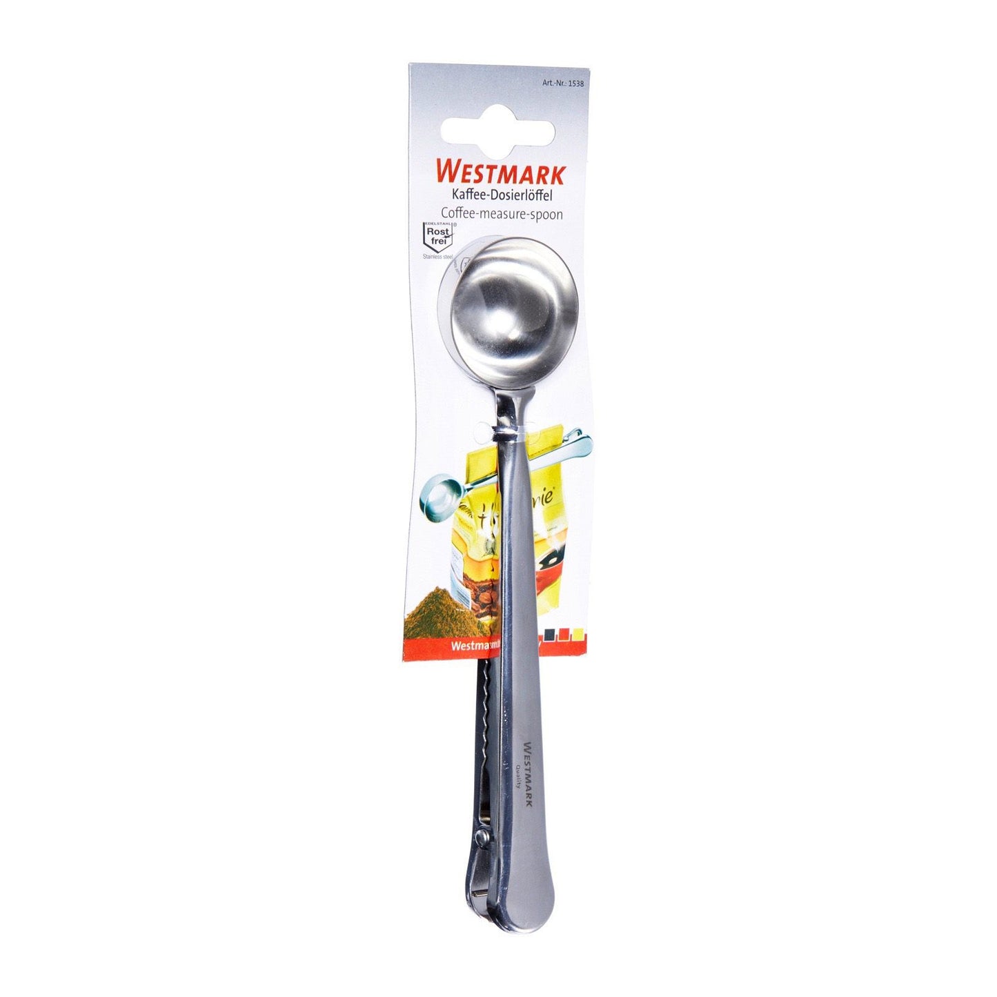Westmark coffee scoop with sealing clip
