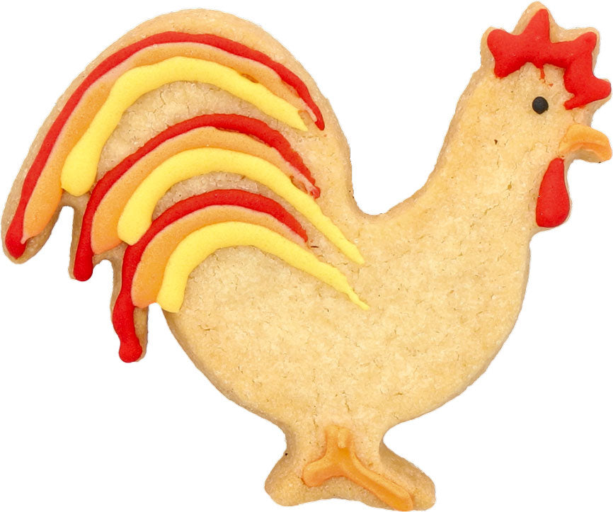 Cookie cutter rooster 6,5 cm