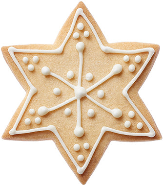 Cookie cutter star, three sizes 2,5, 3 and 4 cm