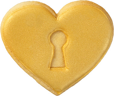 Cookie cutter heart with keyhole 7 cm