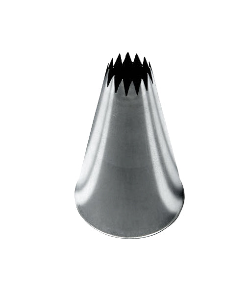 De Buyer star nozzle "petit four", 16 mm