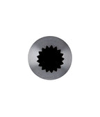 De Buyer star nozzle "petit four", 16 mm