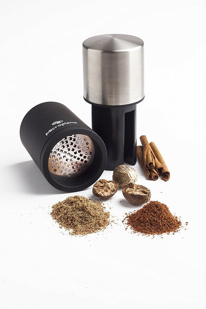 Microplane spice mill, steel