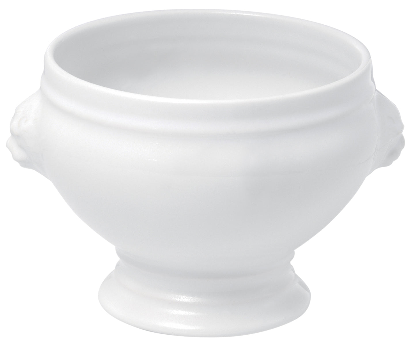 Revol lion's head bowl, white