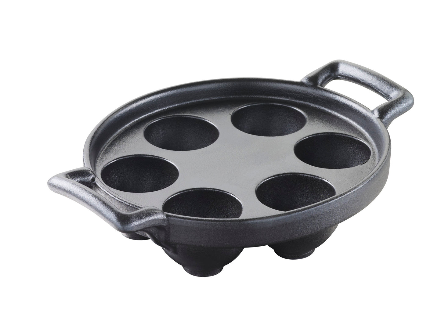 Revol snail dish, cast-iron black