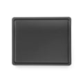 Cutting board with groove, 32,5 x 26,5 cm, polyethylene