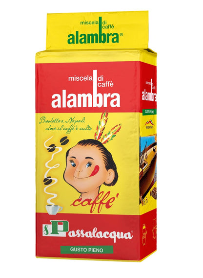 Passalacqua Alambra jauhettu kahvi, paketti 250g