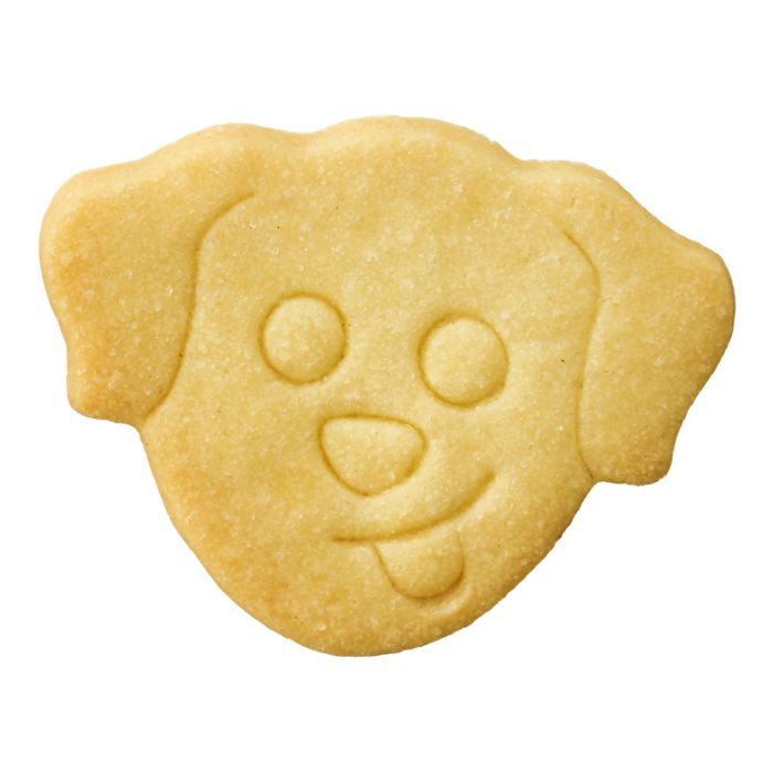 Cookie cutter dog head 7 cm