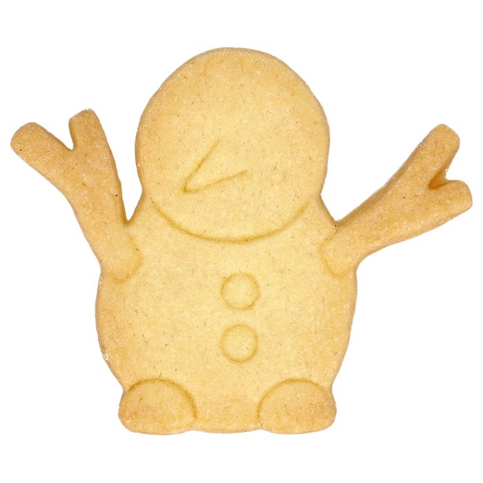 Cookie cutter snow man 7,5 cm