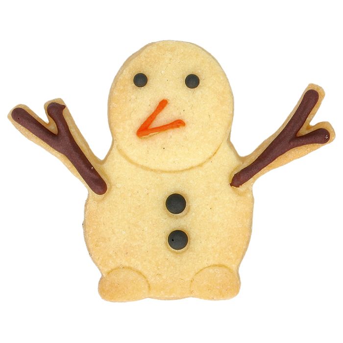 Cookie cutter snow man 7,5 cm