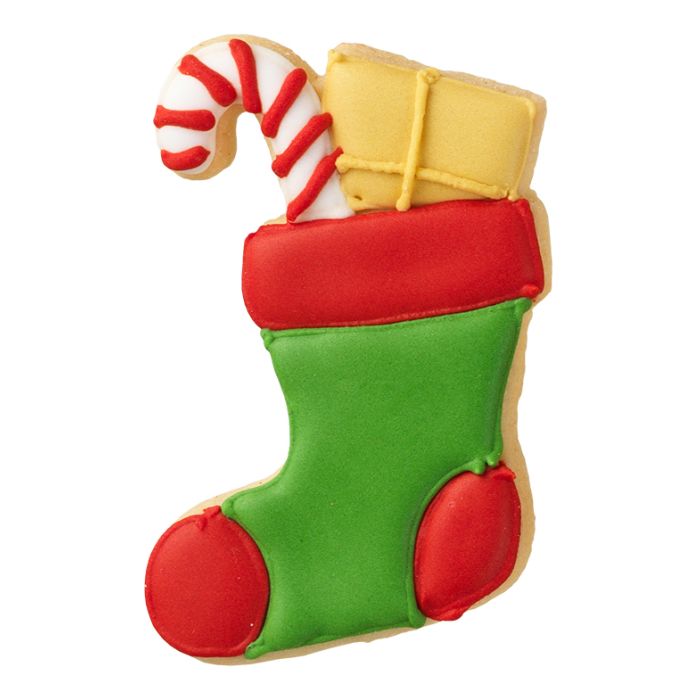 Cookie cutter Christmas stocking 9 cm