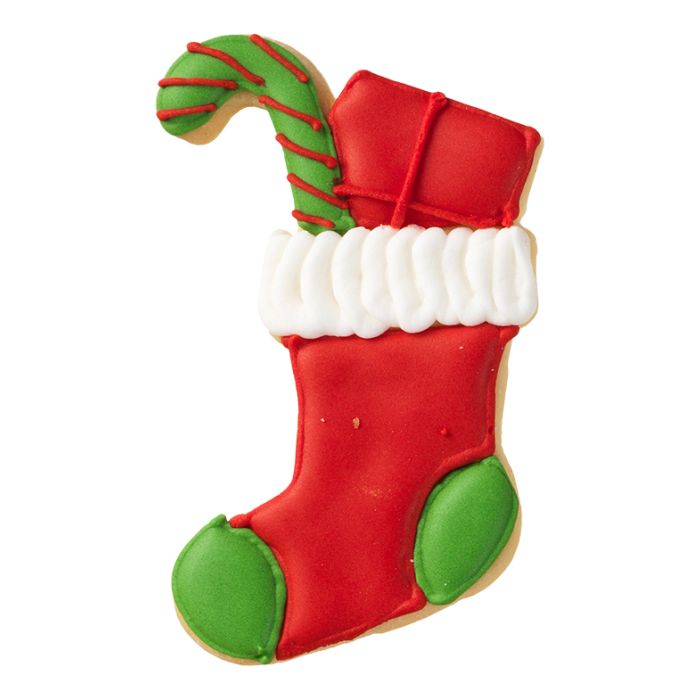 Cookie cutter Christmas stocking 9 cm