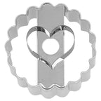 Utstickare hjärta 5 cm