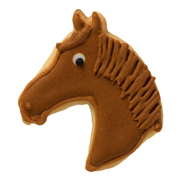 Cookie cutter horse head 6,5 cm