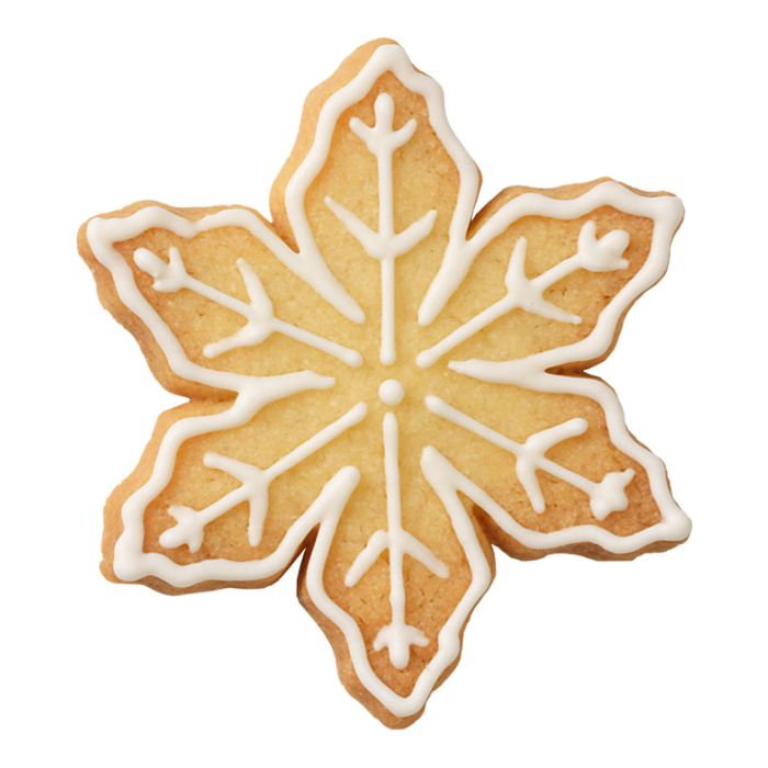 Cookie cutter snowflake