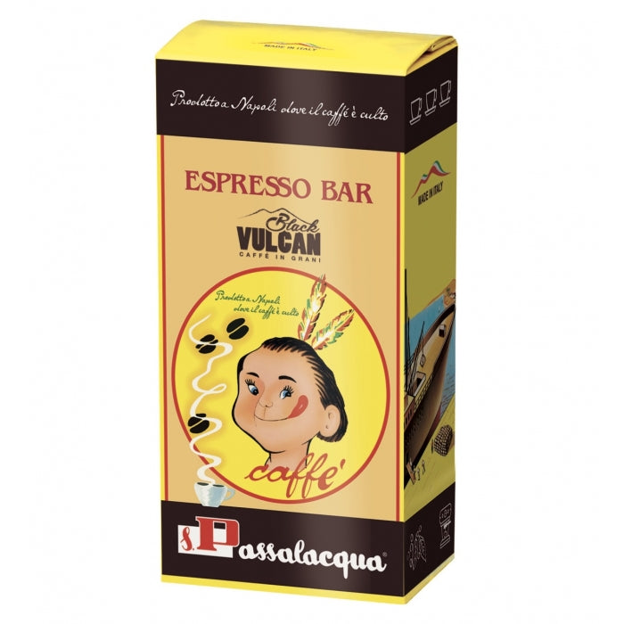 Passalacqua Black Vulcan kahvipavut 500 g