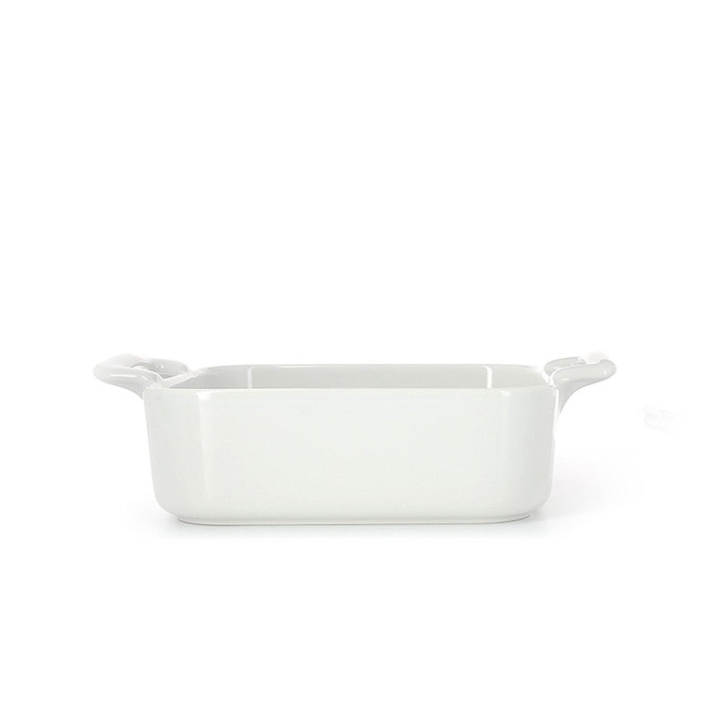 Revol square oven dish, white