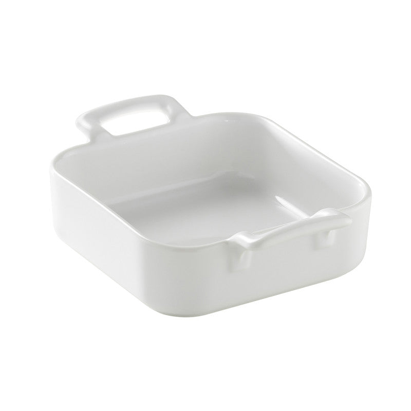 Revol square oven dish, white