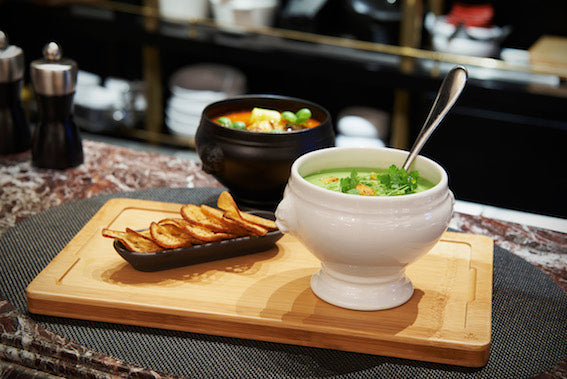 Revol soppskål lejonhuvud, svart