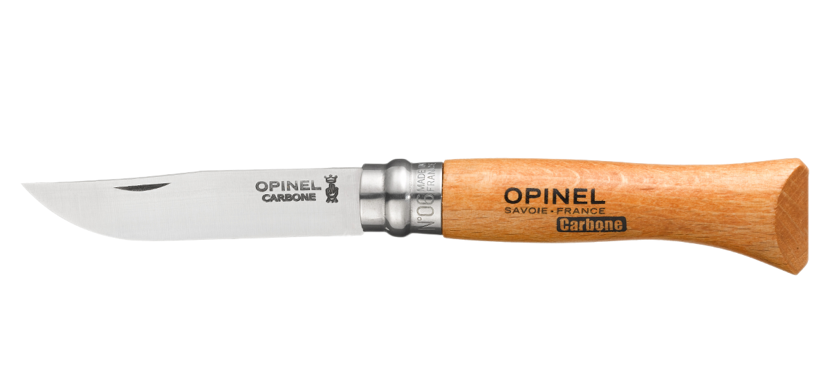 Opinel hiiliteräsveitsi nro. 6