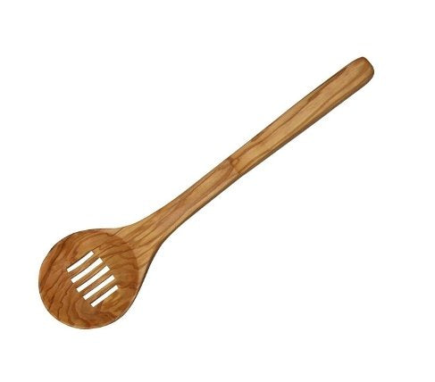 Scanwood slotted spoon, olive
