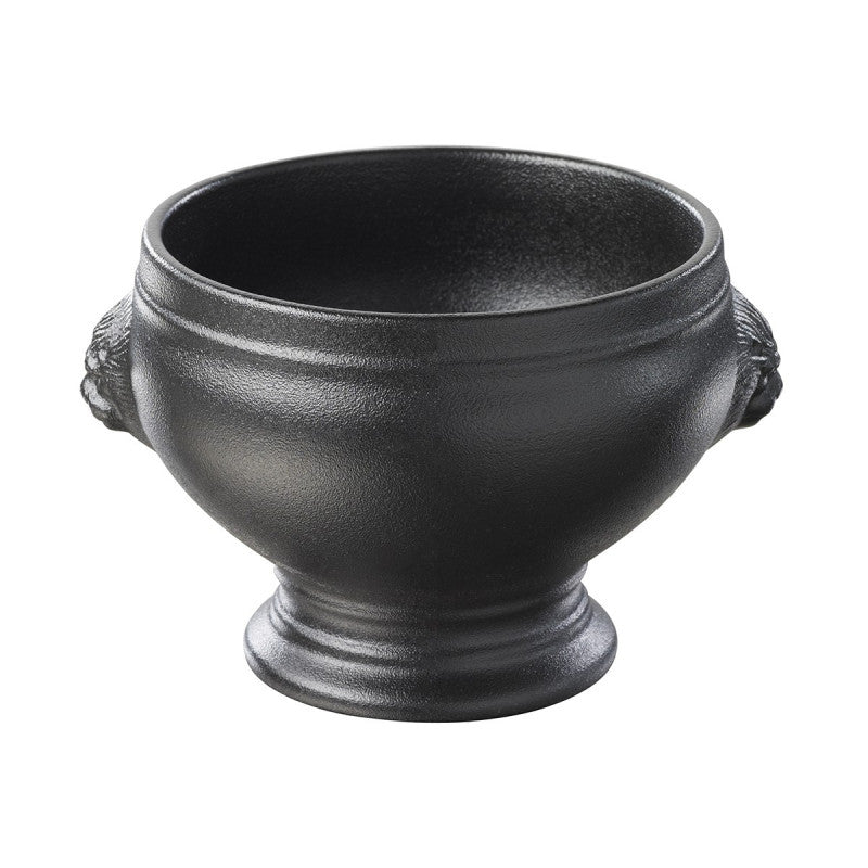 Revol lion's head bowl, black