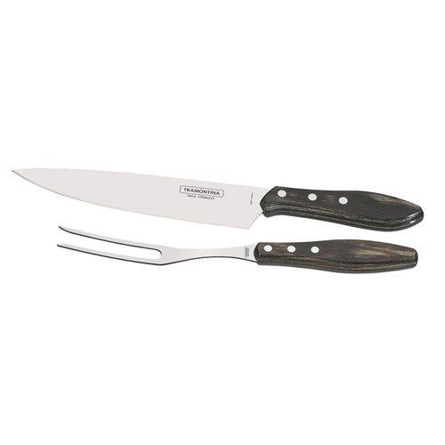 Tramontina carving fork and chef's knife