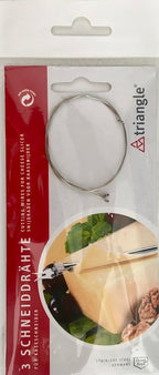 Steel wire for cheese cutter